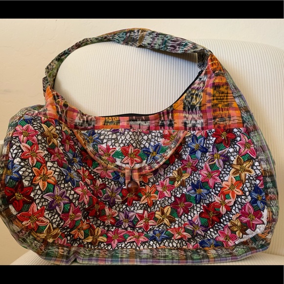 Handmade Mexican style purse - Picture 2 of 4